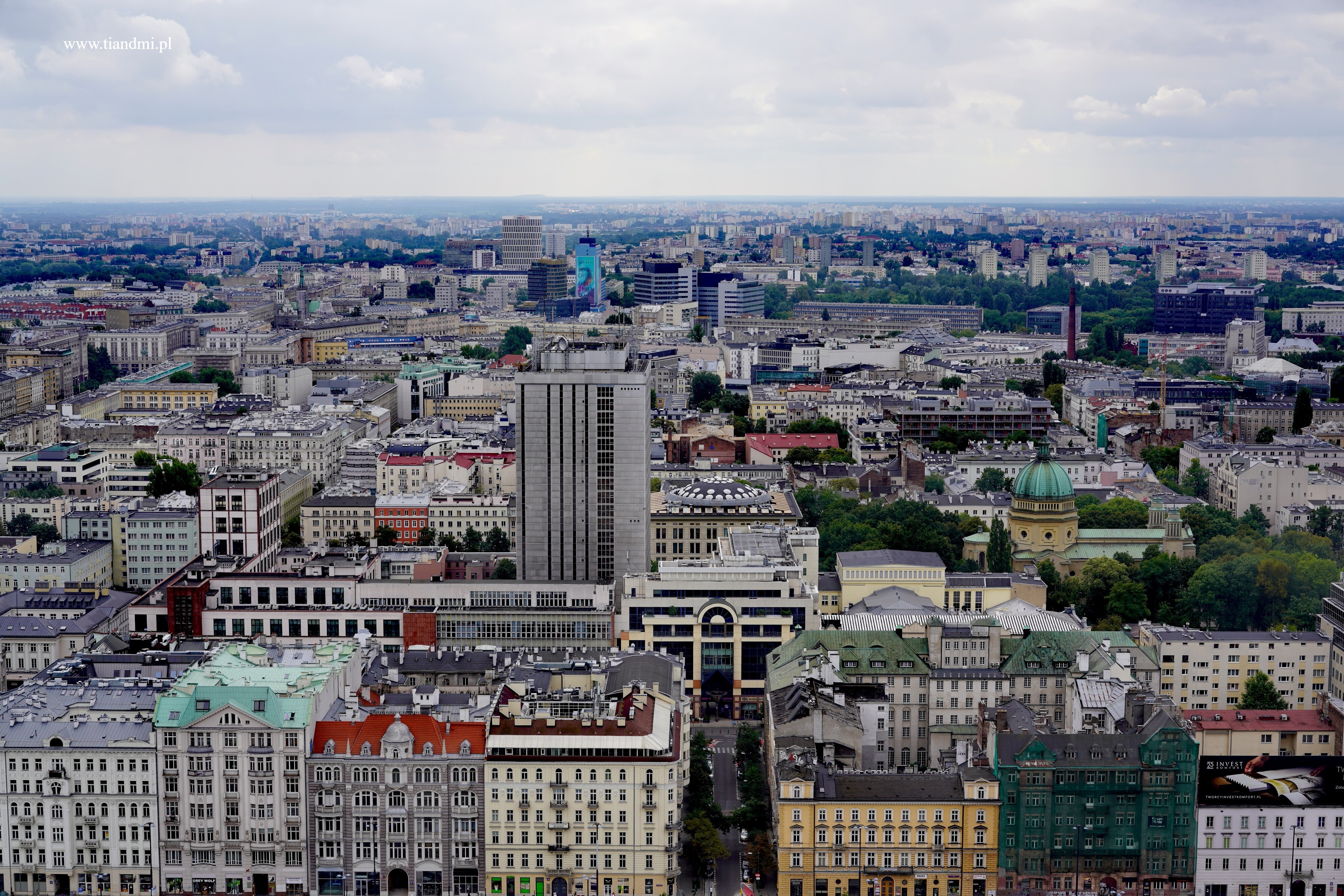 Taras widokowy Pałac Kultury i Nauki 1 Taras widokowy Pałac Kultury i Nauki 1